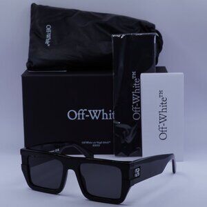 Off-White OERI149 CHESTER 1007 Square Sunglasses – Black\ Grey